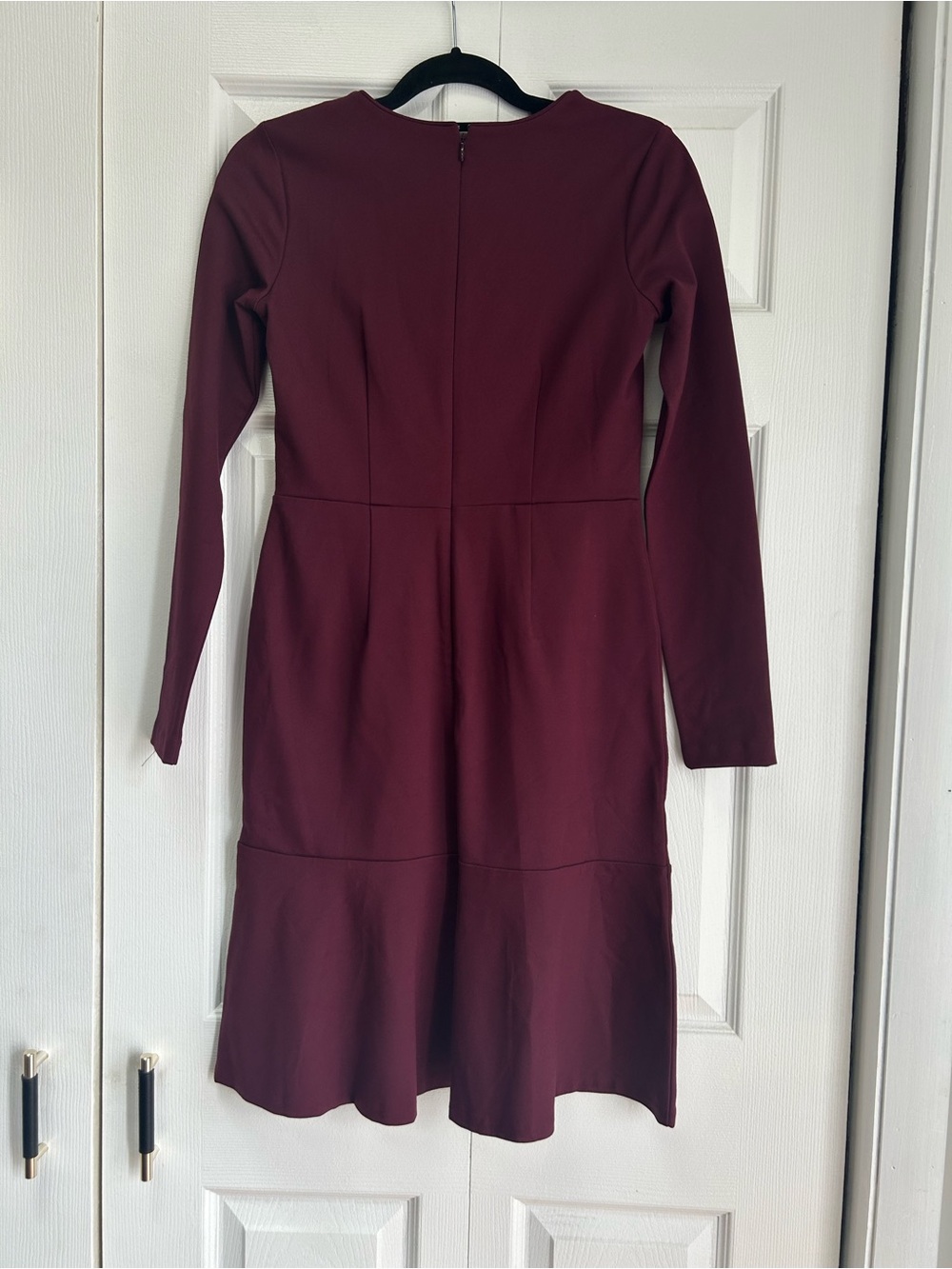 Ann Taylor Long Sleeve Knit Office Business Dress - Picture 2 of 4
